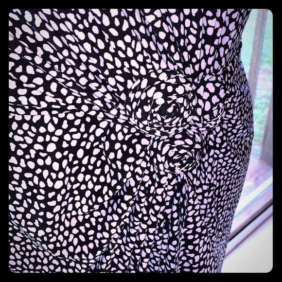 Jones Studio by Dress Barn black and white dress - Picture 3 of 9